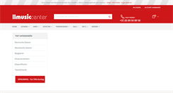 Desktop Screenshot of llmusiccenter.com